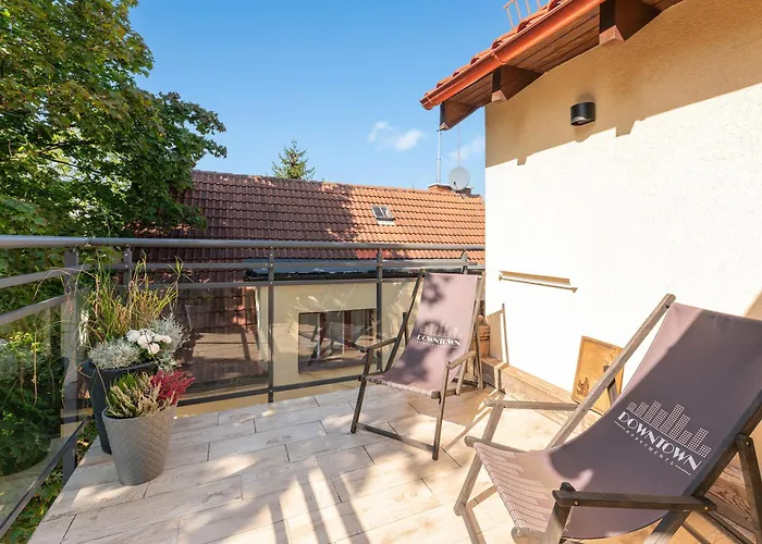 Sopot Beach & Park Penthouse By Downtown Apartments